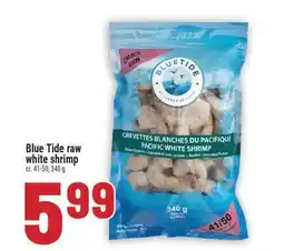 Marché Adonis Blue Tide raw white shrimp offer