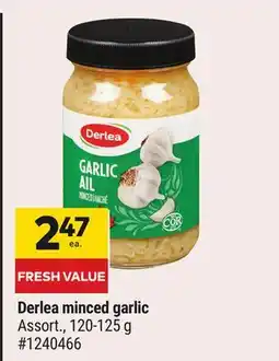 Giant Tiger Derlea minced garlic offer