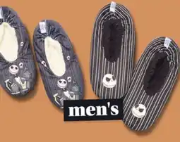 Giant Tiger Men's or women's licensed slippers offer
