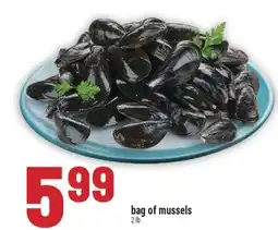 Marché Adonis Bag of mussels offer