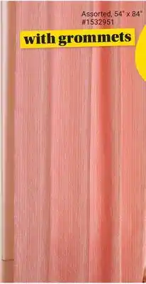Giant Tiger jacquard curtain offer
