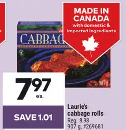 Giant Tiger Laurie's cabbage rolls offer