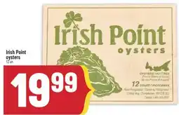Marché Adonis Irish Point oysters offer