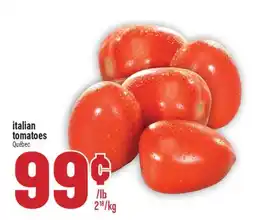 Marché Adonis Italian tomatoes offer