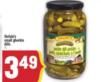 Marché Adonis Sielski's small gherkin dills offer