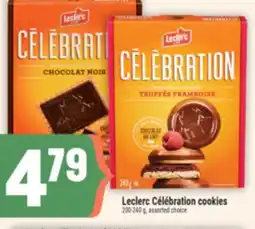 Marché Adonis Leclerc Célébration cookies offer