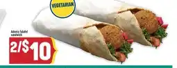 Marché Adonis Adonis falafel sandwich offer