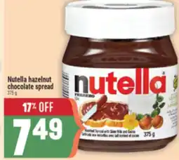 Marché Adonis Nutella hazelnut chocolate spread offer