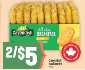 Marché Adonis Cavendish hashbrown offer