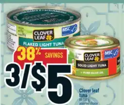 Marché Adonis Clover leaf tuna offer