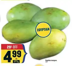 Marché Adonis Egyptian mangoes offer