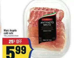 Marché Adonis Marc Angelo cold cuts offer