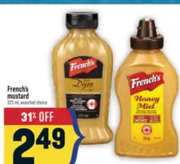 Marché Adonis French's mustard offer