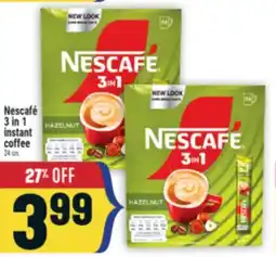 Marché Adonis Nescafé 3in 1 instant coffee offer