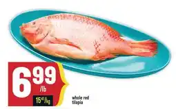 Marché Adonis Whole red tilapia offer