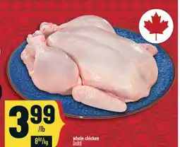 Marché Adonis Whole chicken halal offer
