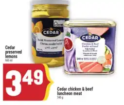 Marché Adonis Cedar preserved lemons offer