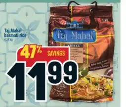 Marché Adonis Taj Mahal basmati rice offer