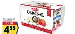 Marché Adonis Astro Original yogurt offer