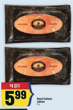 Marché Adonis Royal Harbour salmon offer