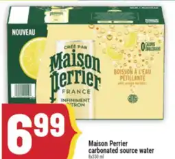 Marché Adonis Maison Perrier carbonated source water offer