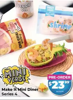 Showcase Make It Mini Diner Series 4 offer