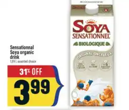 Marché Adonis Sensationnal Soya organic drink offer