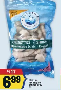Marché Adonis Blue Tide raw easy peel shrimps 31/40 offer