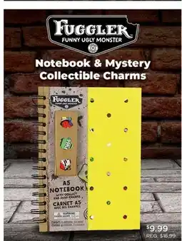 Showcase FUGGLER FUNNY UGLY MONSTER Notebook & Mystery Collectible Charms offer
