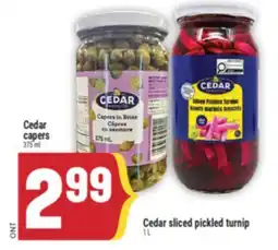 Marché Adonis Cedar capers offer