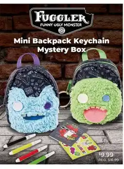 Showcase FUGGLER FUNNY UGLY MONSTER Mini Backpack Keychain Mystery Box offer