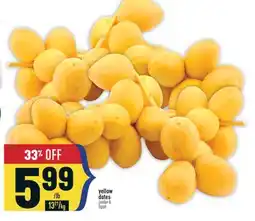 Marché Adonis Yellow dates offer