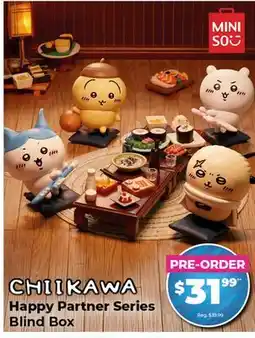 Showcase CHIIKAWA Happy Partner Series Blind Box offer