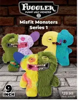 Showcase FUGGLER FUNNY UGLY MONSTER Misfit Monsters Series 1 offer