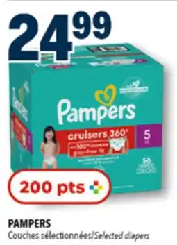 Familiprix PAMPERS Selected diapers offer