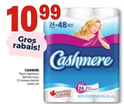 Familiprix CASHMERE, Bathroom tissue, 24 double rolls offer