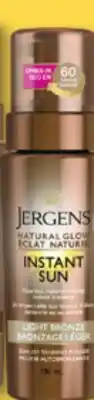 Familiprix JERGENS, Instant Sun, Sunless tanning mousse, 180 ml offer