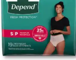 Familiprix Fresh Protection women's incontinence underwear Small 19un offer