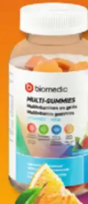 Familiprix BIOMEDIC Selected multivitamin gummies offer