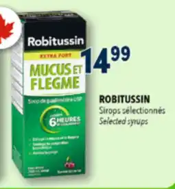 Familiprix ROBITUSSIN Selected syrups offer