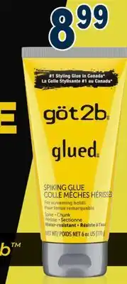 Familiprix göt2b, Selected hair products offer