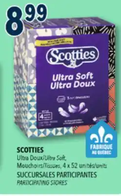 Familiprix SCOTTIES, Ultra Soft, Tissues, 4 x 52 offer
