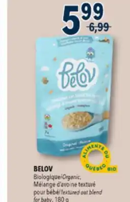 Familiprix BELOV Organic Textured oat blend for baby 180 g offer