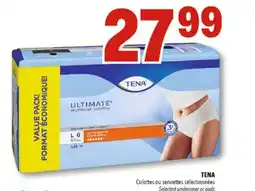 Familiprix TENA Selected underwear or pads offer