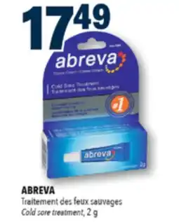 Familiprix ABREVA Cold sore treatment, 2 g offer