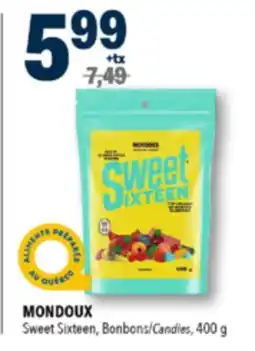 Familiprix MONDOUX, Sweet Sixteen, Bonbons/Candies, 400 g offer