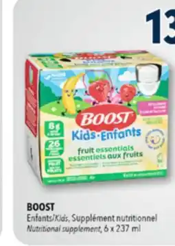 Familiprix BOOST Enfants Nutritional supplement, 6 x 237 ml offer