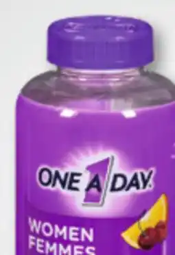 Familiprix ONE A DAY Women Gummies, Selected multivitamin supplements offer