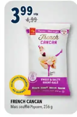 Familiprix French Cancan popcorn sweet & salty 256g offer