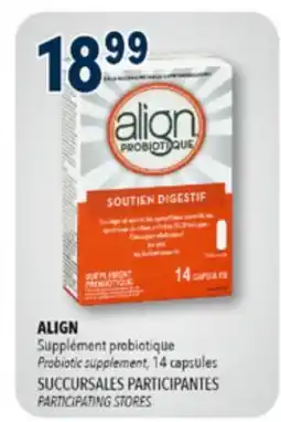 Familiprix ALIGN Probiotic supplement, 14 capsules offer